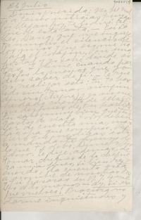 [Carta] 1952 jul. 26, [Italia] [a] Doris Dana, París, [France]