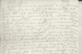 [Carta] jul. 1 [a] [Doris Dana]