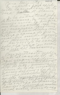 [Carta] [entre 1946 y 1956] [a] [Doris Dana]