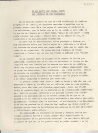 No es justo que Italia pague las locuras de los fascistas