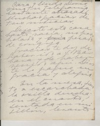 [Carta] 1949 feb. 22, Veracruz, [México] [a] Doris Dana, Puebla