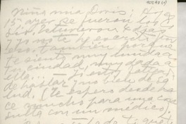 [Carta] [1946-1956?] [a] Doris Dana