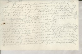 [Carta] 1950 ene. 20, Veracruz, [México] [a] Doris Dana, Nueva York, Estados Unidos