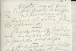 [Carta] [1946-1956?] [a] Doris Dana