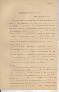 Nuestro patrono Camilo Henríquez