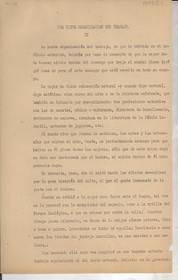 Una nueva organización del trabajo II
