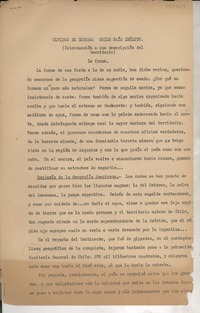 Olvidos de Europa : Chile país inédito