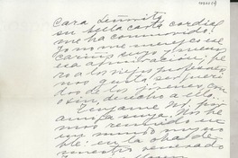 [Carta] 1948 mar., Santa Bárbara, California [a] Doris Dana, New York