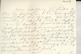 [Carta] [1946-1956?] [a] Doris Dana