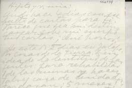 [Carta] 1954 dic. 15, New Orleans, [Estados Unidos] [a] Doris Dana, New York