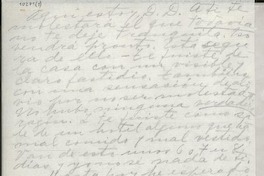 [Carta] [1946-1956?] [a] Doris Dana