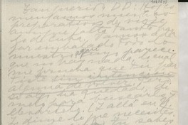 [Carta] [entre 1946 y 1956] [a] D[oris] D[ana]