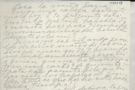 [Carta] [1946-1956?] [a] Doris Dana