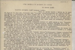 Otra carta a un ahijado de guerra