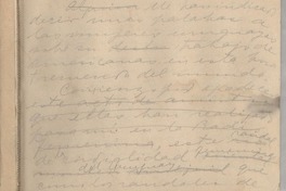 [Palabras a las mujeres del Uruguay]