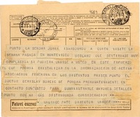 [Telegrama] 1951 mar. 23 [a] Gabriela Mistral, Rapallo, Génova