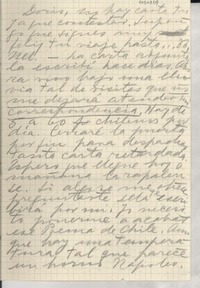 [Carta] 1952 jun. 2, Napoli [a] Doris Dana, Firenze