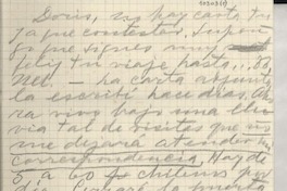 [Carta] 1952 jun. 2, Napoli [a] Doris Dana, Firenze