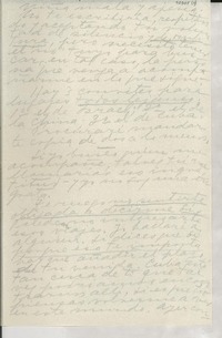 [Carta] 1952 ago., Italia [a] Doris Dana, Nueva York