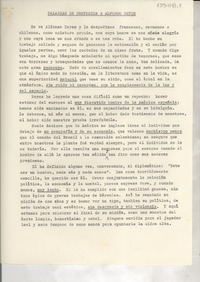 Palabras de despedida a Alfonso Reyes