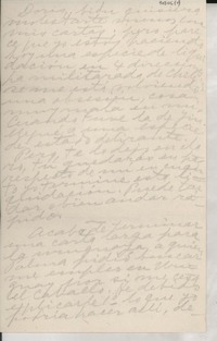 [Carta] [1952 sept.], [Italia] [a] Doris Dana, Nueva York, [EE.UU.]