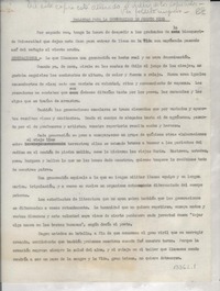 Palabras para la Universidad de Puerto Rico