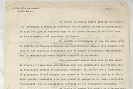 [Palabras sobre Italia]