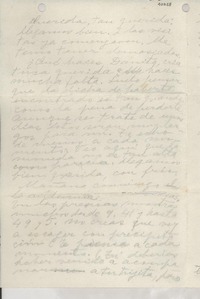 [Carta] [entre 1946 y 1956] [a] [Doris Dana]