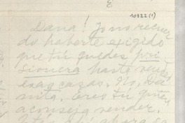 [Carta] 1952 nov. 11, Napoli, [Italia] [a] Doris Dana, New York