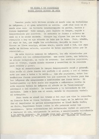 Un poema y un comentario sobre cuatro sorbos de agua