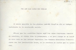 Por qué las cañas son huecas