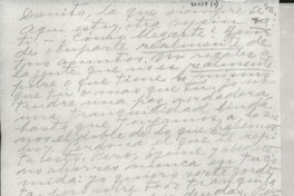 [Carta] [entre 1946 y 1956] [a] [Doris Dana]