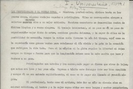 Los profesionales y el pueblo rural