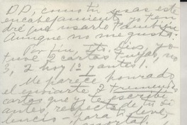 [Carta] [1946-1956?] [a] Doris Dana