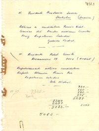 [Telegrama] 1951 ene. 29, [Rapallo, Italia?]