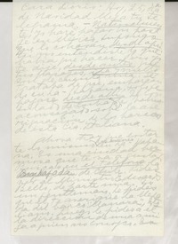 [Carta] 1949 dic. 26, Veracruz, México [a] Doris Dana, New York, Estados Unidos