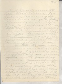 Recado aéreo para Chile