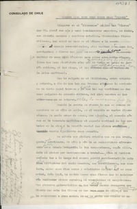 Recado para Inés Puyó sobre unas flores