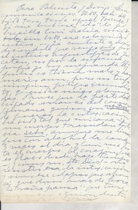 [Carta] nov. 19 [a] Palma y Doris
