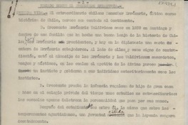 Recado sobre el arzobispo Errázuriz
