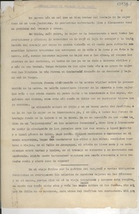 Recado sobre el trabajo de la mujer