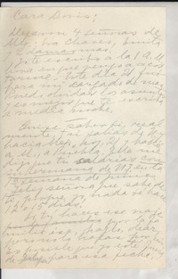 [Carta] 1949 mayo 24, Veracruz, México [a] Doris Dana, New York, Estados Unidos