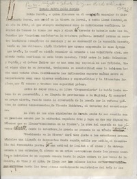 Recado sobre Pablo Neruda