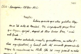 [Carta] 1951 dic. 28, Concepción, Chile [a] Gabriela Mistral