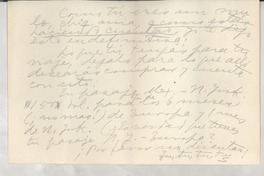 [Carta] [1946-1956?] [a] Doris Dana