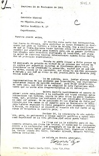 [Carta] Nápoles, [Italia] [a] Tomás Lago