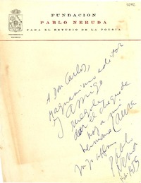 [Carta] 1955 feb., Chile [a] Don Carlos