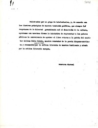 [Carta] [1952, Nápoles, Italia?]