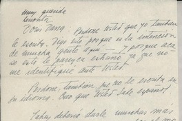 [Carta] 1957 ene. 28, Santiago de Chile [a] Doris Dana, New York