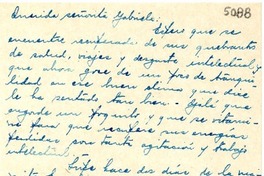 [Carta] 1946 jun. 23, Valle del Elqui, Vicuña, [Chile] [a] Gabriela Mistral